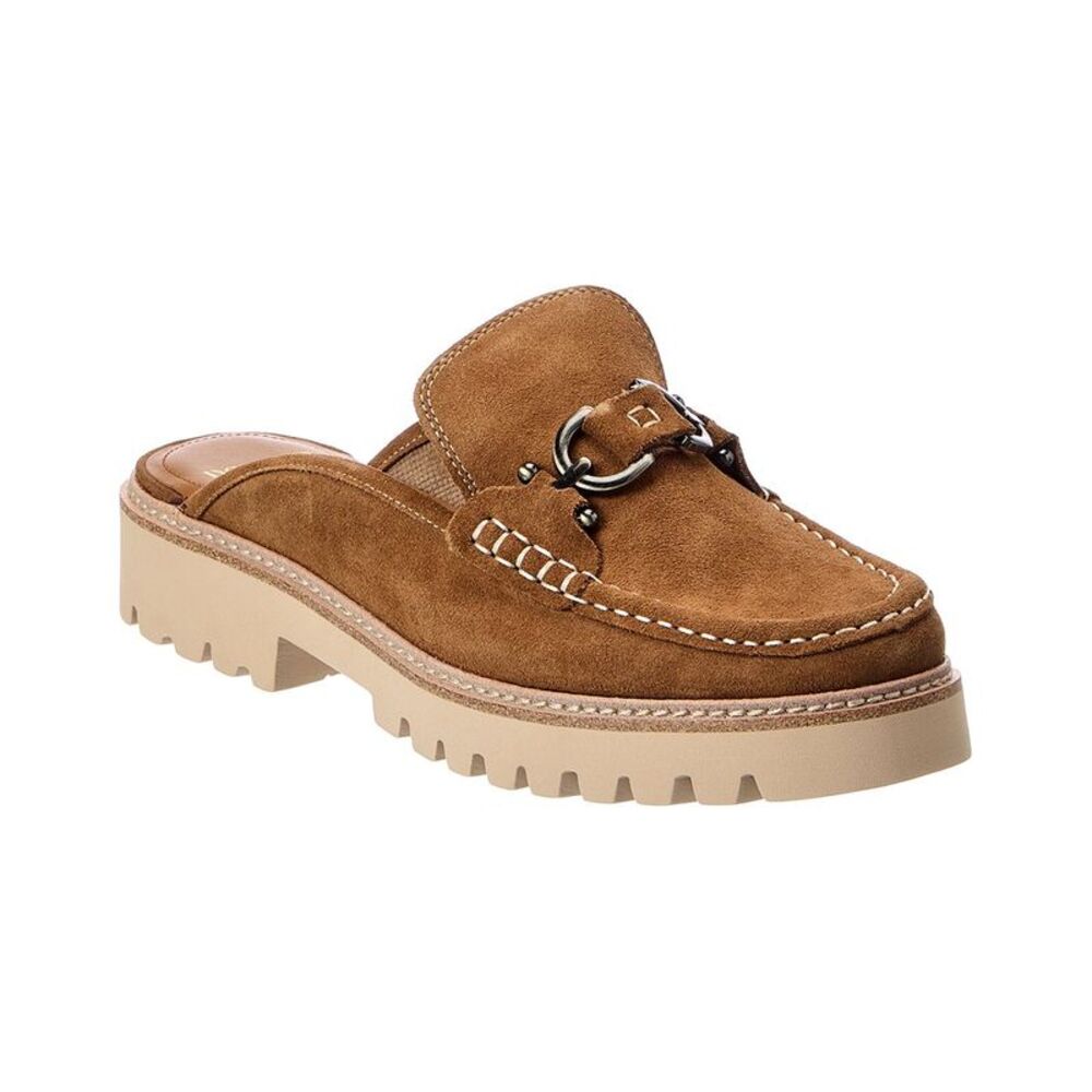 Donald Pliner Hassie Suede Loafer, Brown